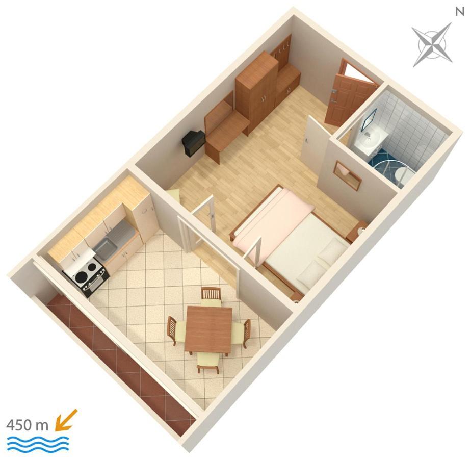 Family Friendly Apartments With A Swimming Pool Povljana, Pag - 244 Dış mekan fotoğraf